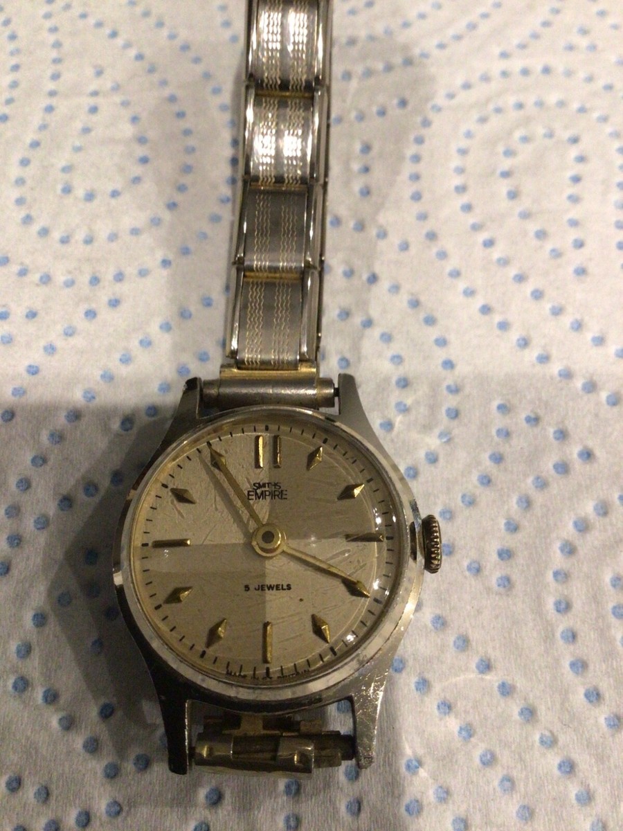 Smiths Empire jewels gilted Pagoda 555 ladies vintage watch not working