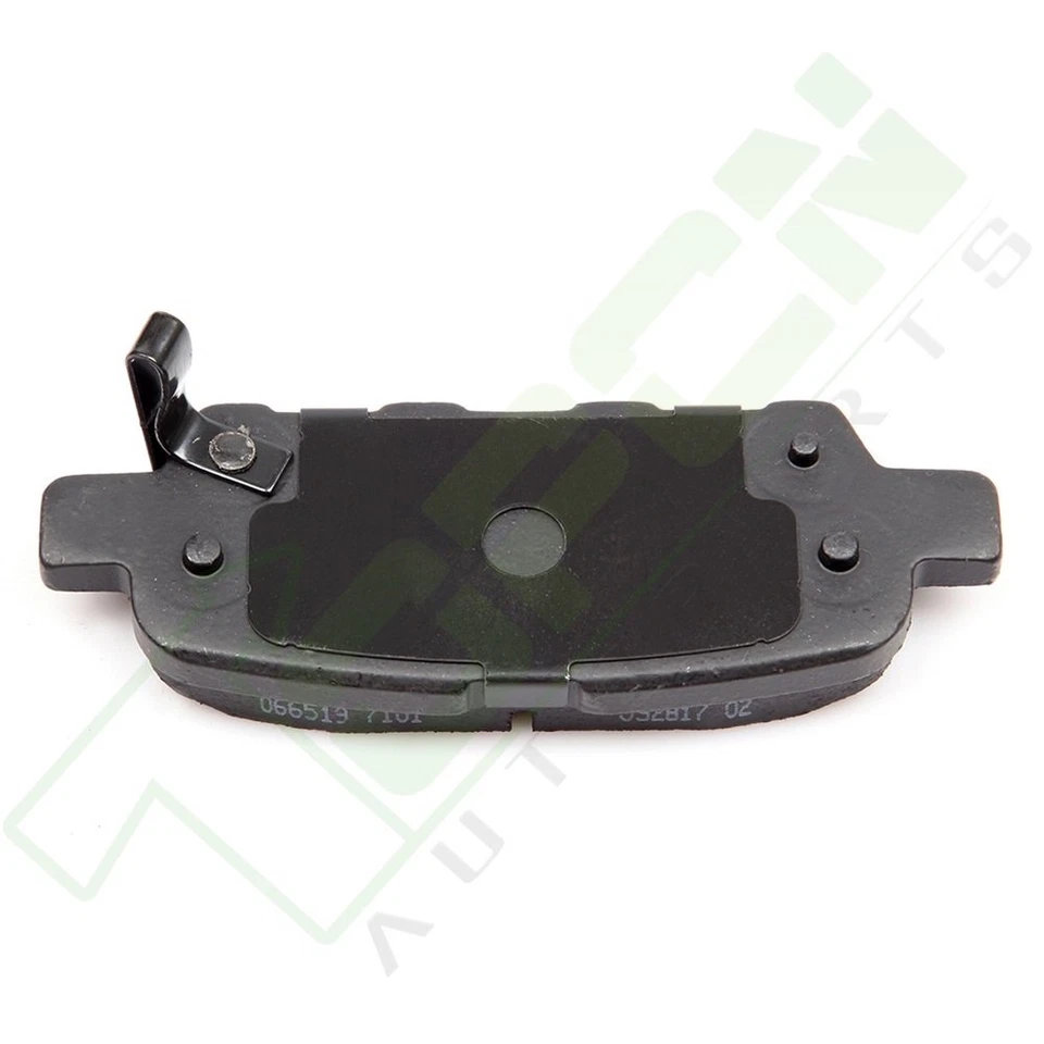 Pinzas de freno traseras y rotor y pastilla de cerámica ranuradas para Infiniti M45 2006-2009 Foto 4 de 4