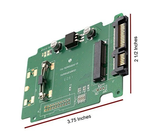 Minisata Msata 50 Mm Ssd Connector To Sata Iii 2.5 Converter Adapter syada40050 - Image 4 of 4