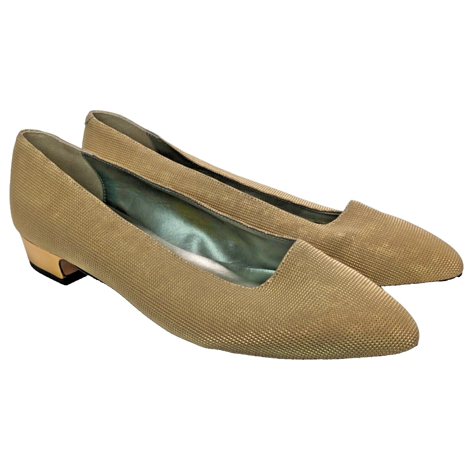 Parte superior de cuero de mujer formal Vaneli