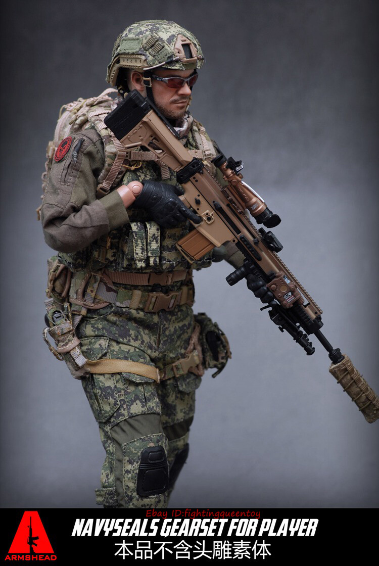 ARMSHEAD*ES 1/6 AOR2 Navy Seals Upgrade Kit Accessories AES001 No