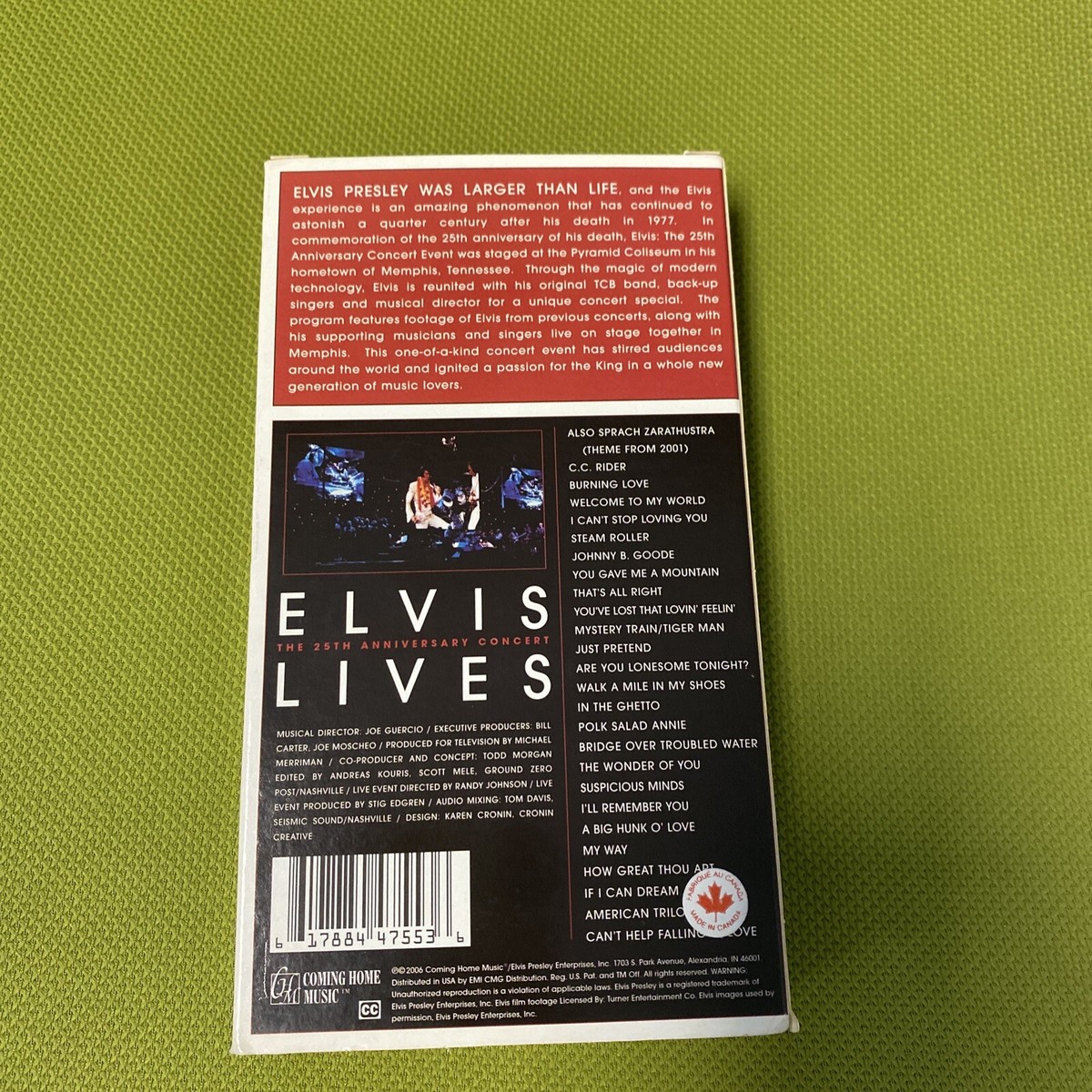 Elvis Lives - The 25th Anniversary Concert (VHS 2006) | eBay