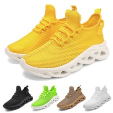 Outdoor Running Shoes Breathable Men Sneakers for Travel Walking Lace Up US13.5