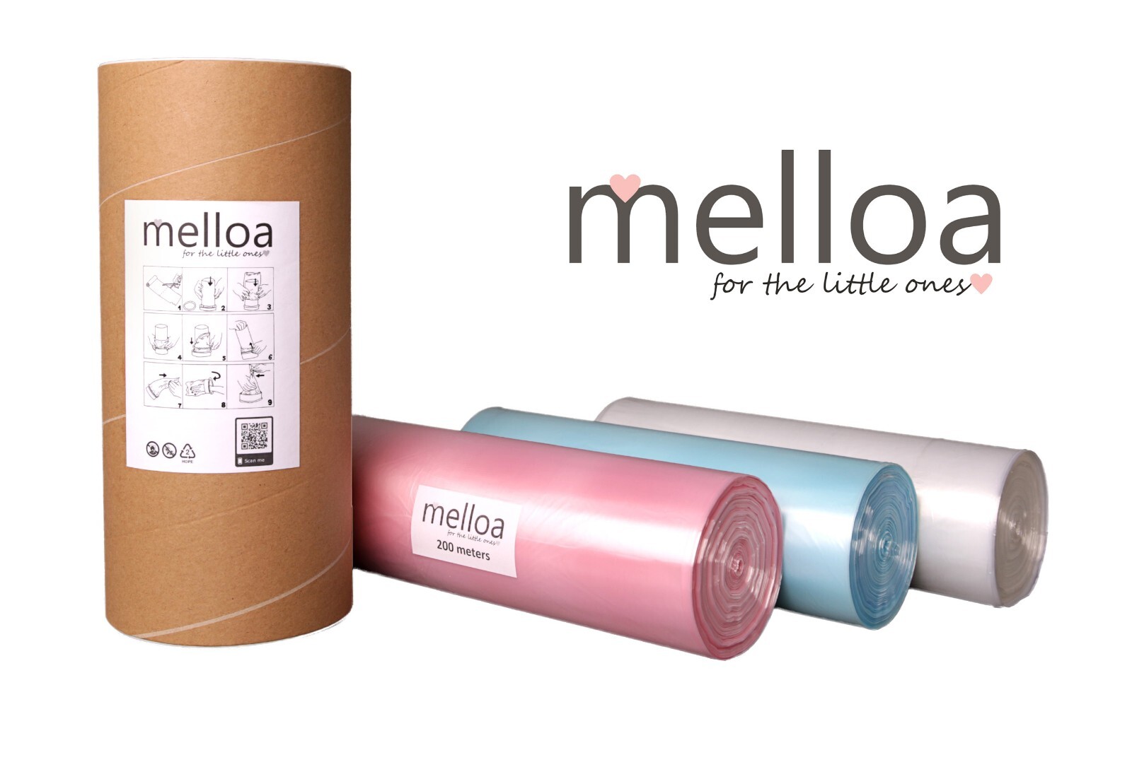 Refills compatibl with Sangenic Twist and click Tommee Tippee cassettes