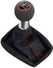 FÜR AUDI A4 B5  94-01 5 GANG - ALCANTARA  © SCHALTKNAUF SCHALTSACK D11/RC/1-R
