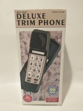 Vintage Deluxe Trim Phone Wall Mount or Table PH-300G Green 1999 by Lenoxx Sound