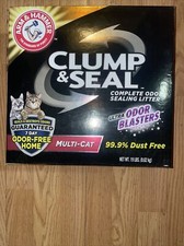 Arm  Hammer Clump  Seal Litter for Cats Size 19 Lbs