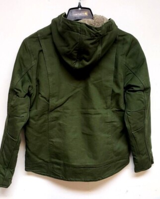 Carhartt 104292-G72 Women's Loose Fit Washed Duck Jacket - Sherpa