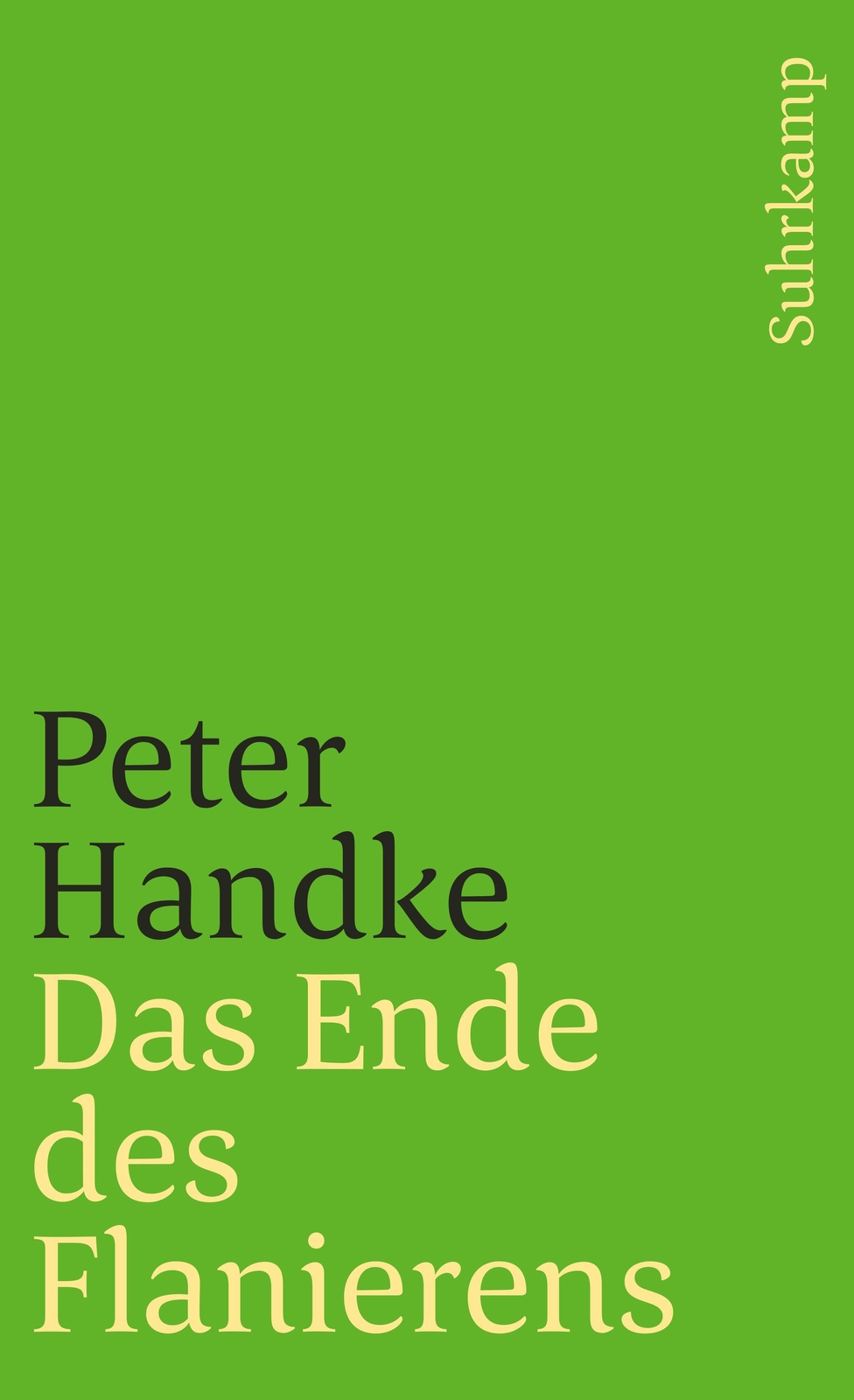 Thumbnail - Das Ende Des Flanierens Peter Handke