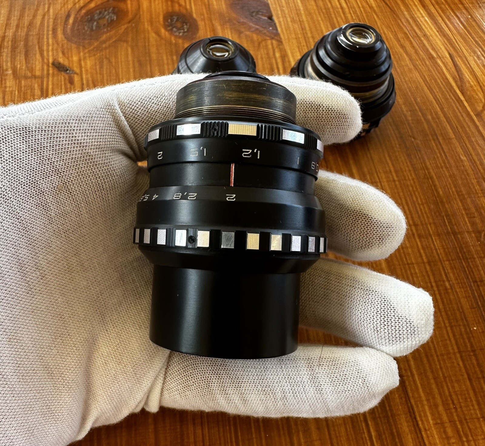 3 lenses Mir-11M Vega 7-1 Tair-41M for BMPCC Blackmagic camera Kiev 16U