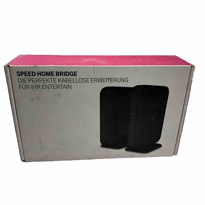 Telekom Speed  Home Bridge Dual WLAN  Router Schwarz