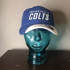 Reebok NFL Indianapolis Colts Hat adjustable strap back Blue On-Field