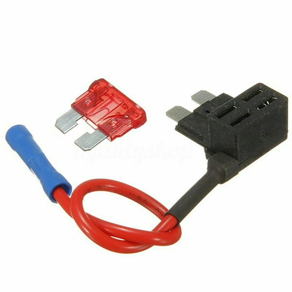 15Set Add-A-Circuit Fuse Tap Adapter Standard ATO ATC Auto Car Blade Fuse Holder - Image 2 of 4