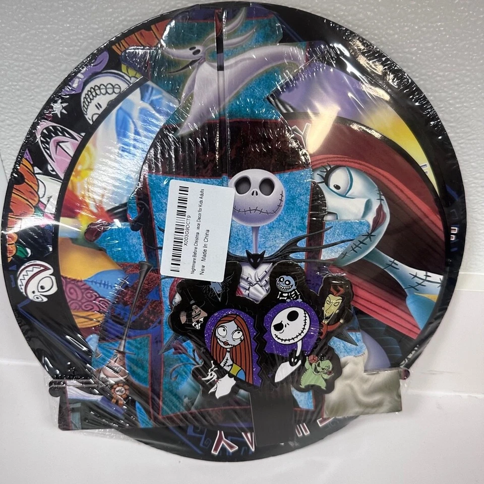 NEW!! Nightmare Before Christmas Cake Stand Multi Color - Image 4 of 4