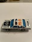 Vtg Matchbox #16 Ford LTD Police Car 1987 MB16 Excellent Condition 1081