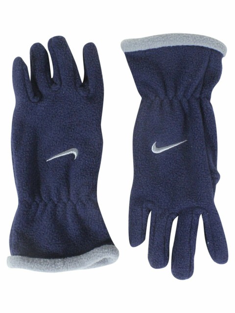 blue nike gloves