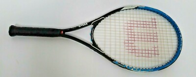 Raquette Wilson Impact Titanium Volcanic 4 1/2 L4 - Cordée - Bon état