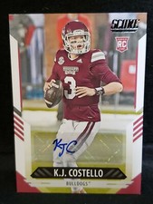 2021 Score Football #391 K.J. Costello RC Auto