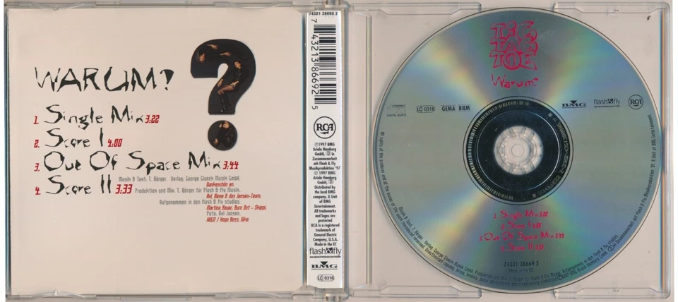 TIC TAC TOE - Warum?    (CD) - Bild 2 von 2