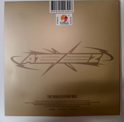 ATEEZ [THE WORLD EP. FIN WILL] MINGI Autographed Signed Album
