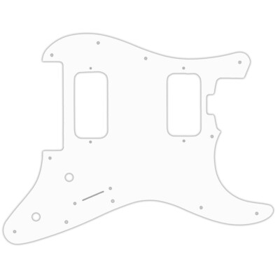 Charvel 2010-Present Made In Mexico Pro-Mod So-Cal Style 1 HH FR solid white