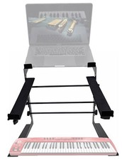 Rockville Doppio Laptop + Supporto Controller per Tastiera Behringer U-Control UMX610