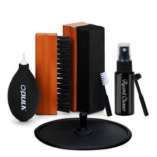7-in-1 Vinyl Record Cleaning Kit Velvet Brush Cleaner Solution for LPs Album