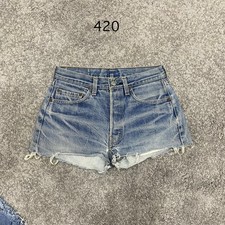 Vintage 80s USA Levis 501 women  s Redline Selvedge Cutoff Shorts 29