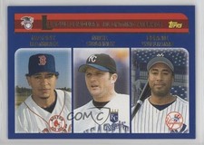 2003 Topps League Leaders Manny Ramirez Mike Sweeney Bernie Williams #337 1g2w