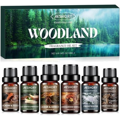 Ätherische Öle Set Waldland Duftöl aromatherapie Geschenkset