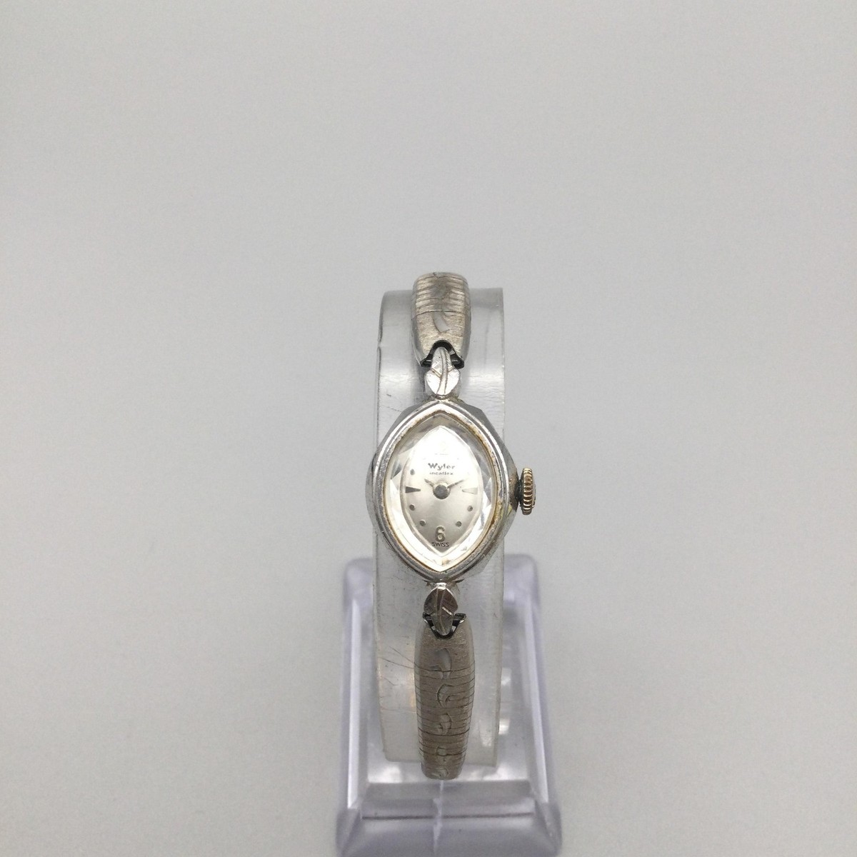 Vintage Wyler Incaflex Womens Watch 17mm 10K RGP Stretch 