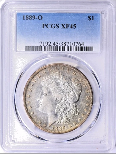 1889-O Morgan Silver Dollar PCGS XF-45