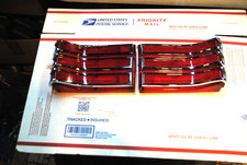 Nos Mopar 1966 Plymouth Belvedere Ii Satellite Pair Tail Lamp Lenses