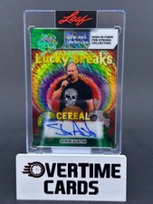 2026 Leaf St. Patrick's Day Stone Cold Steve Austin Green One of One Auto 1/1