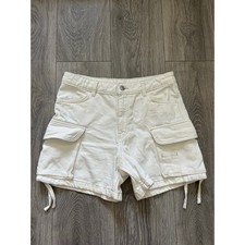 Women s Regular Denim Cargo Shorts Size Small