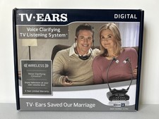 TV Ears 11741 In-Ear Voice Clarifying Digital Wireless Headset Hearing System 5.
