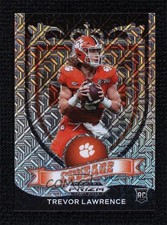 2021 Panini Prizm Draft Picks Crusade Mojo Prizm 17/25 Trevor Lawrence #161 lz7