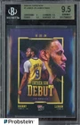 2024 Topps Now BRONNY JAMES RC/LEBRON BGS 9.5 Gem Mint #1 FATHER SON DEBUT