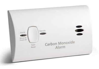 Kidde Carbon Monoxide Detector, AA Battery Powered CO Alarm with LEDs, New