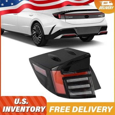 FULL LED Outer Tail Light Fit For Hyundai Sonata 2024-2025 Driver Side Rear Lamp
