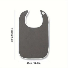 1/4Pcs Adult Bibs Apron Bib for Men and Women Suitable for Seniors Stain Resista