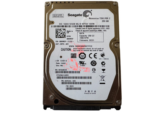 Seagate 250GB SATA 2,5" Interne Festplatte ST9250414ASG Notebook Laptop PC Drive