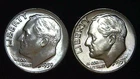 1959-P  D 10C Roosevelt Dime (2  Coins) BU 90% Silver 26ctt0111-4