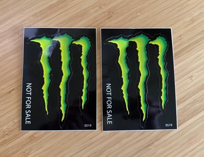 Set Of 2-Monster Energy Drink Claw Logo Decal 5  Sticker Free Shipping