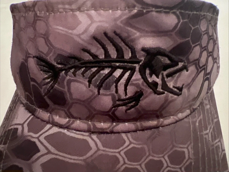 Chapéu viseira de pesca ao ar livre Kryptek RAID OC ajustável cinza camuflado masculino Q3 - Imagem 2 de 4