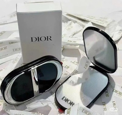 Dior New CD Logo Makeup Mirror with Phone Holder Stand Dual Mirror 3M 2026