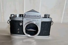 VINTAGE 1960s MIRANDA D 35mm CAMERA Clean.Untested