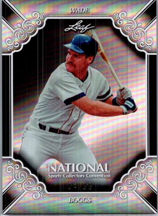 Wade Boggs 2026 Leaf National NSCC Exclusive Silver /99