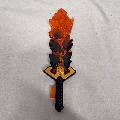 Hasbro Transformers Grimlock Sword Toy Accessory Orange Animated Voyager 2008