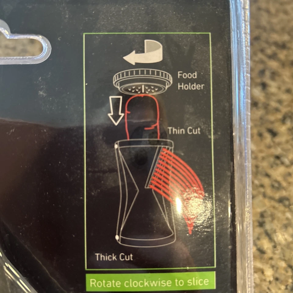 Hand Held Dual Spiralizet by Sharper Image New and Unopened - Image 4 of 4